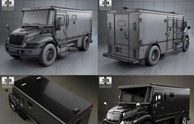 International Durastar Armored 2002 - 3D Model