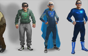 ArtStation Masterclasses 2018 - Ryan Meinerding Creating Heroes Narrative Character Design