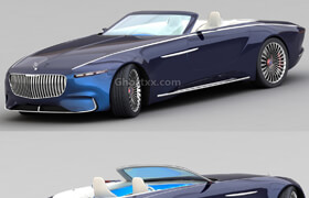 TurboSquid - Mercedes-Maybach Vision 6 2018 - 1197746