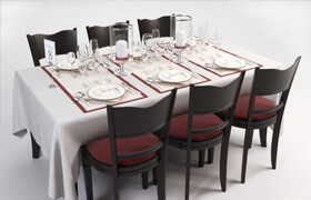 festive table