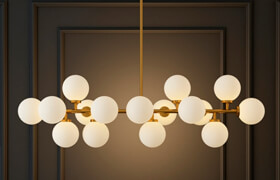 HANGING LAMP THE MIMOSA PENDANT BY ATELIER ARETI