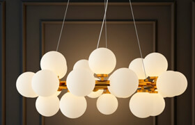 HANGING LAMP THE MIMOSA PENDANT BY ATELIER ARETI