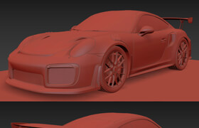Porsche 911 GT2 RS 3D Model Thomas F