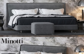 Bed by Minotti