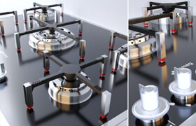 The hob SMEG PVN750