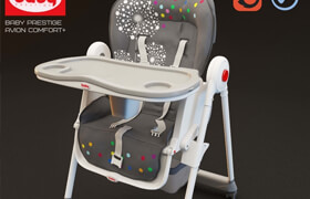 Highchair Baby Prestige Avion Comfort