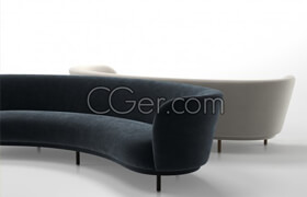 Designconnected pro models - DANDY 4-SEATER SOFA