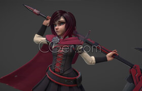 Ruby Rose - 3d model