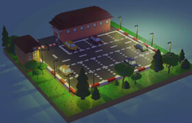 Skillshare - Blender 2.80 Model A Parking Lot With Blender 2.8 by Zerina Cmajcanin