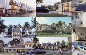 Lumion 9 Scene Pack 1 by Lohia Visuals - 3dmodel