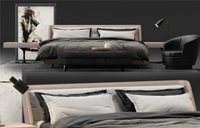 Spencer Bed - Minotti