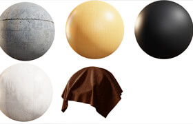 5 Megascans textures - 材质