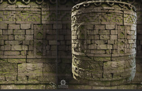 Experience Points - Ancient Wall in Substance Designer  Stan Brown