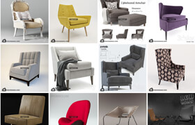 3dsky pro 20210708 - Armchairs - P2