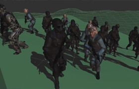 The Gnomon Workshop - Introduction to Massive Prime - Crowd Simulation Techniques with Reza Ghobadinic