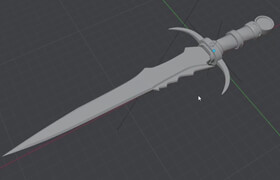 Skillshare - Build with Blender  Modelling The Forbidden Blade