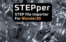 STEPper for Blender