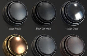 Artstation - Gun Smart Materials Pack Vol.2 Stefan Engdahl - 材质