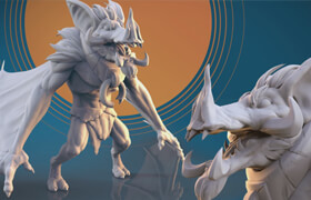 Pluralsight - Zbrush游戏生物雕刻建模教程