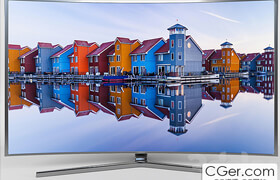 Samsung 65 &quot;SUHD 4K Curved Smart TV JS9000