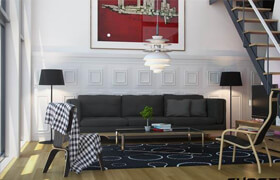 Aleso3D - Modernist Loft Day Night