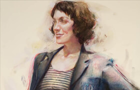 Jane Radstrom的粉笔画流程