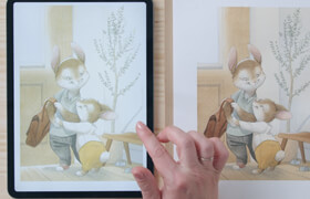 Domestika - Animal Characters in Watercolor for Children’s Books