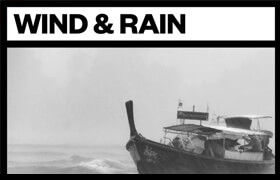 Big Room Sound - Wind and Rain - 声音素材