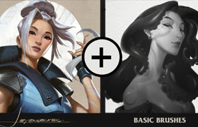 Esben Lash - Basic + Leyendecker Brush pack - 笔刷
