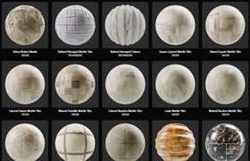 Substance Materials - Marble - Granite category (700+ materials) - 材质