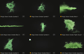 ProductionCrate Magic Powers - Smoke Wizard - 视频素材