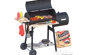 Charcoal grill BBQ