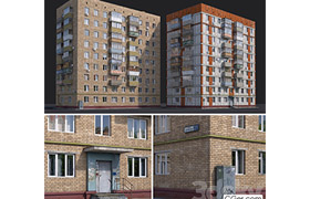 ​Residential houses Moscow, Azov street, 21 and Chongarsky bo