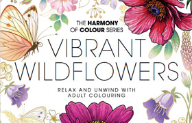 Colouring Book - Vibrant Wildflowers , 2025 (True PDF) - book