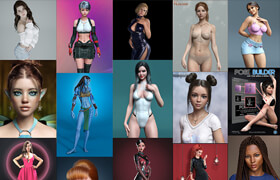 Daz 3D Poser Bundle 4 May 2025