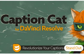 Caption Cat for DaVinci Resolve
