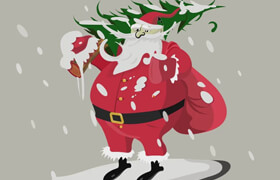 Udemy - Creating Santa Claus Character in Adobe Illustrator