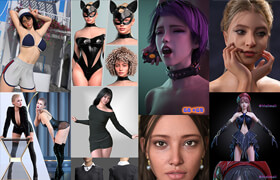 Daz 3D Poser Bundle 2 June 2025