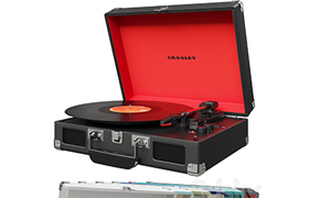 Crosley Cruiser Deluxe Portable Vinyl Player
