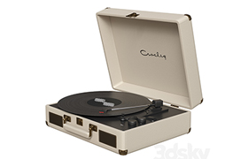 Cream Crosley Cruiser Vinyl Turntable