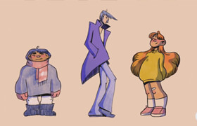 Domestika - Character Design with Stylized Anatomy