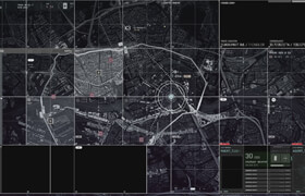 Domestika - Futuristic User Interfaces for Movies and Games by Ernex