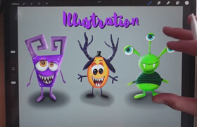 Udemy - Draw Cute Monsters Character Design Workshop for Beginners