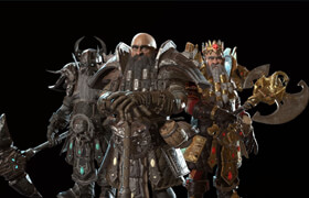 CGtrader - Dwarf Low Poly - 模型