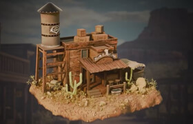 Gumroad - Master Blender 3D with Wild West Environments