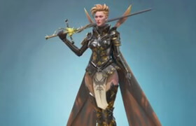 Udemy - Full game character in Blender course - Moth Girl