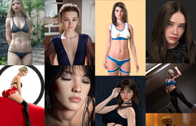 Daz 3D Poser Bundle 1 July 2025