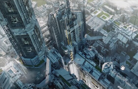 Cosmos - Creating an Industrial Concept Art in Blender Photoshop