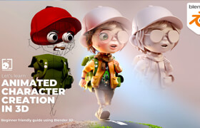 Gumroad - Crossmind Studio - Let’s learn ANIMATED CHARACTER CREATION IN 3D