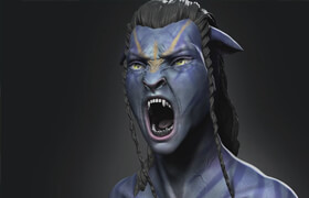 Skillshare - Sculpting Expressive Creature Bust in ZBrush